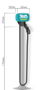 Зарядная станция для длительной зарядки AC Single charger 1-22 кВт