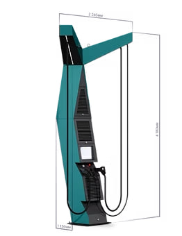 Комплекс для швидкої зарядки DC Charge Complex Y 440 kW